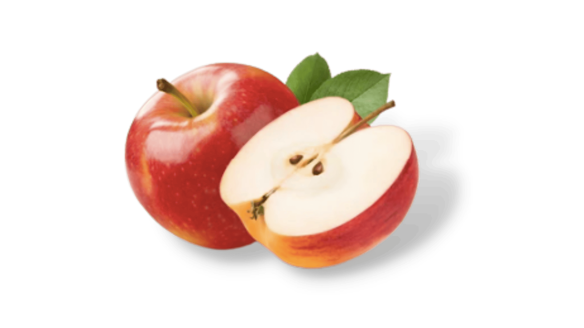 Apfel mit Akornüberzug