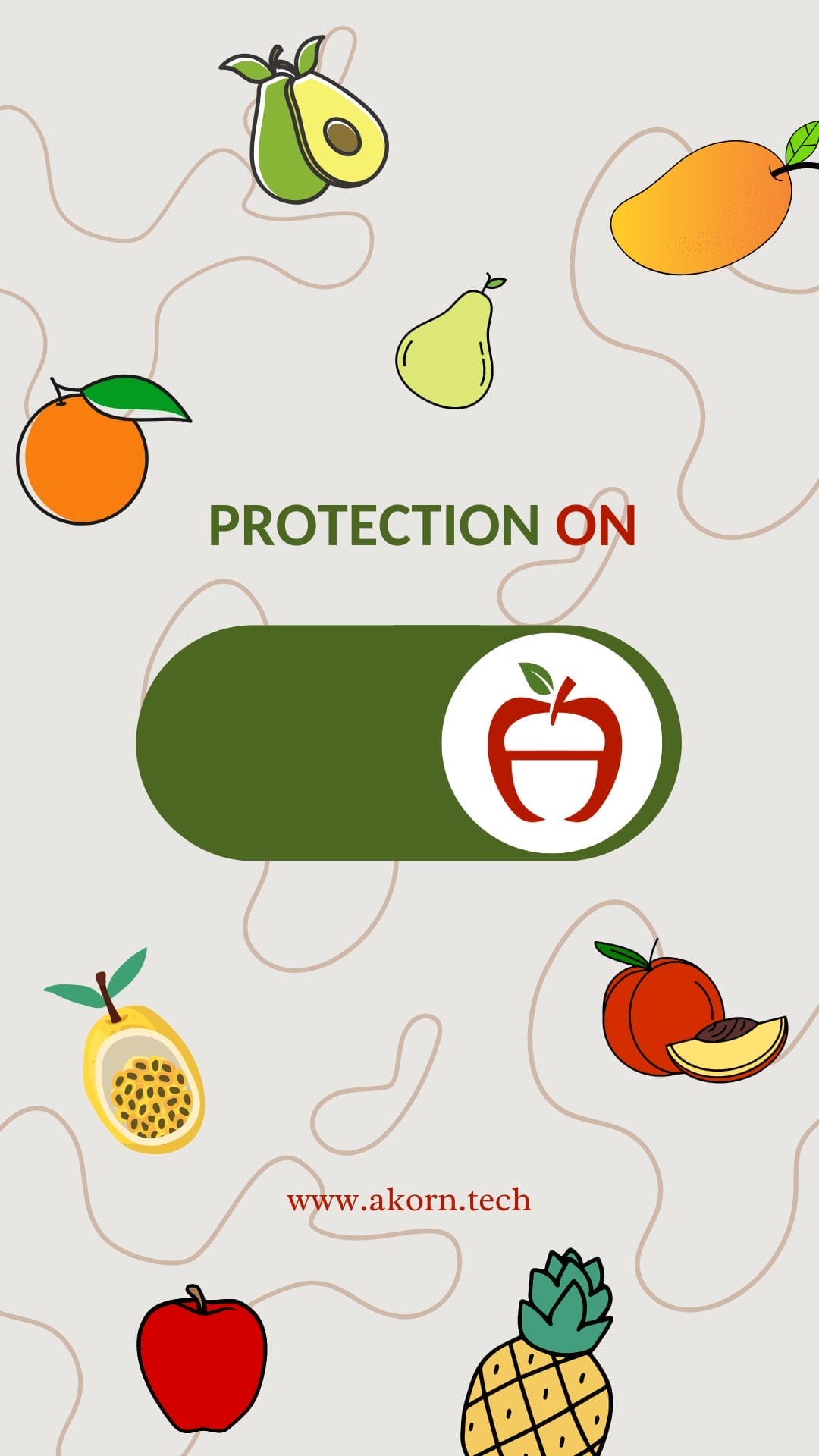 Turn on the Akorn protection and sea in the freshness